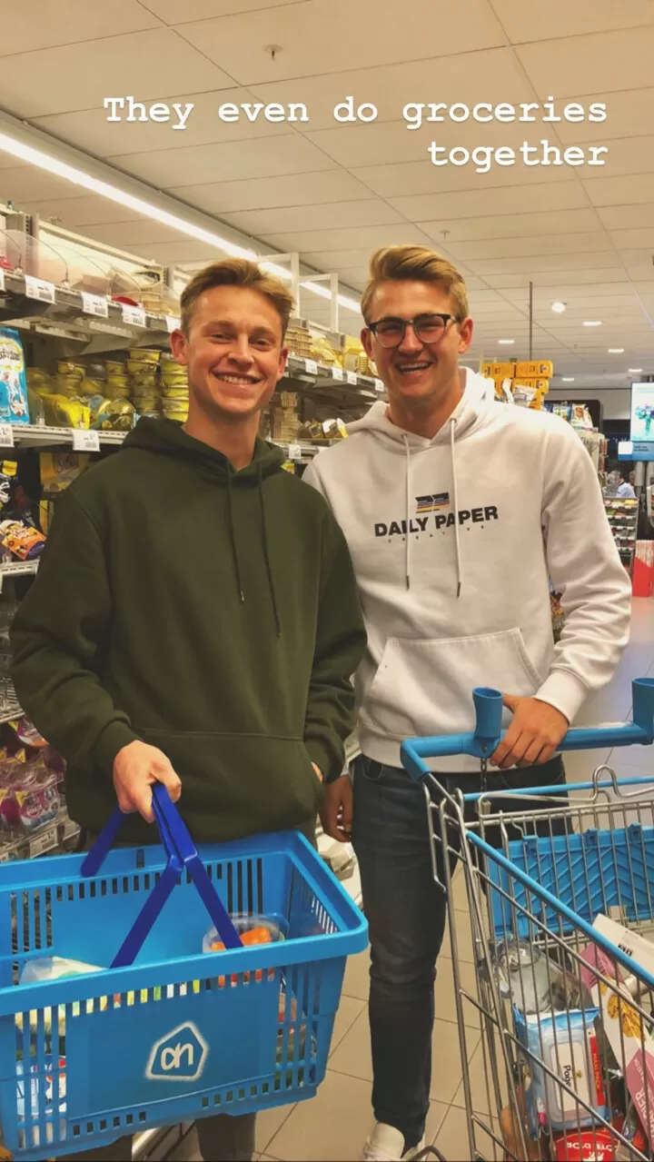 Bromance Brings Brilliance De Jong De Ligt Even Do Groceries Together All Football