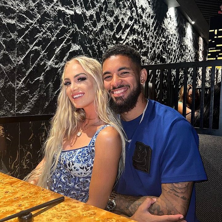 Aston Villa duo Douglas Luiz and Alisha Lehmann #39 confirm split after