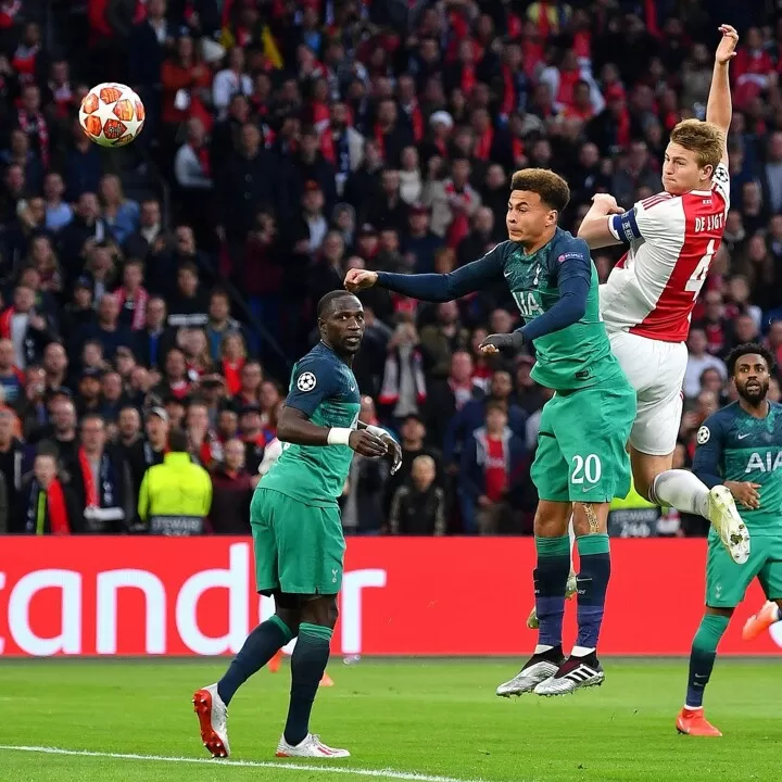 Ajax 2-3 Tottenham (3-3 on aggregate - Spurs win on away goals