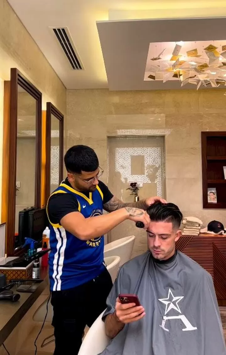 Jack Grealish shows off new haircut ahead of World Cup clash with France|  All Football