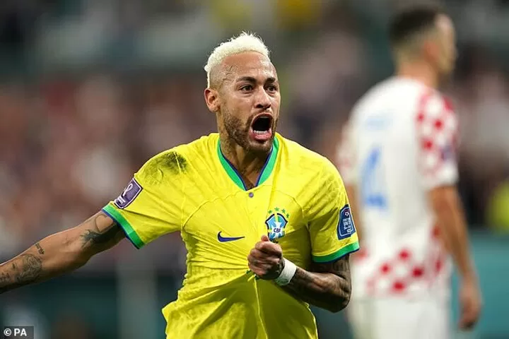 Neymar world sales cup goals total