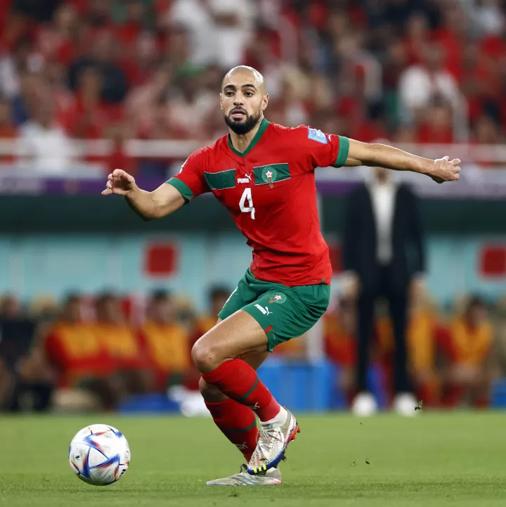 Sofyan Amrabat - a possible candidate of player of the tournament?| All  Football