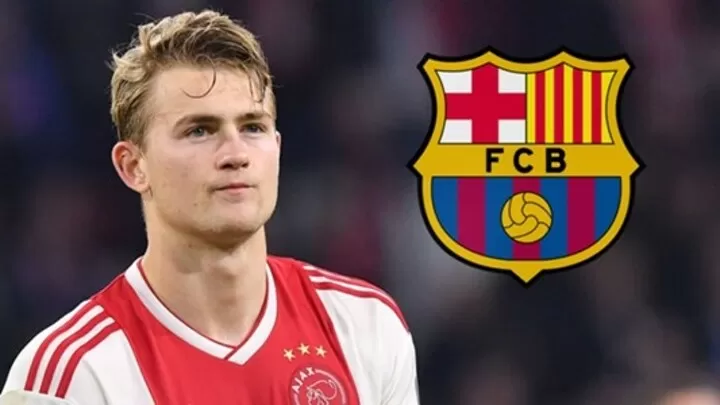 70m Rated De Ligt Is Just One Signature Away From Joining Barcelona Marca All Football