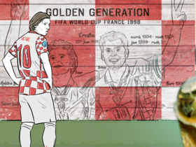 Croatia with two golden generations, one of the best performing teams in the WC
