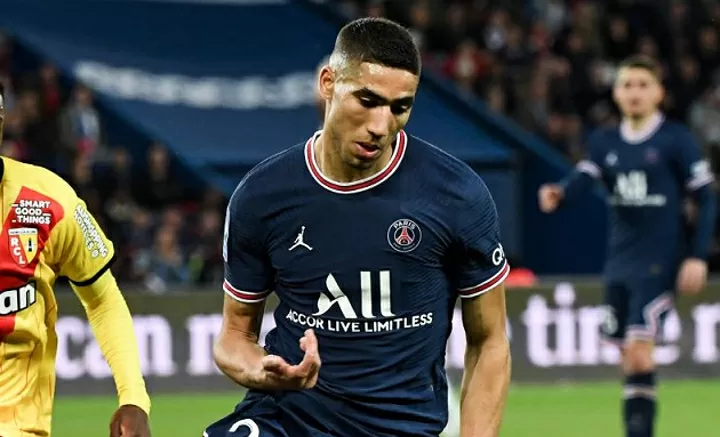 Lazaar PSG fullback Hakimi loves Inter Milan so much All Football