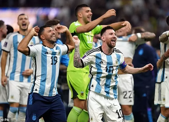 Aguero argentina shirt top