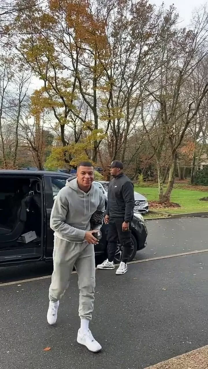 Kylian Mbappe returns to PSG training just 72 HOURS after World