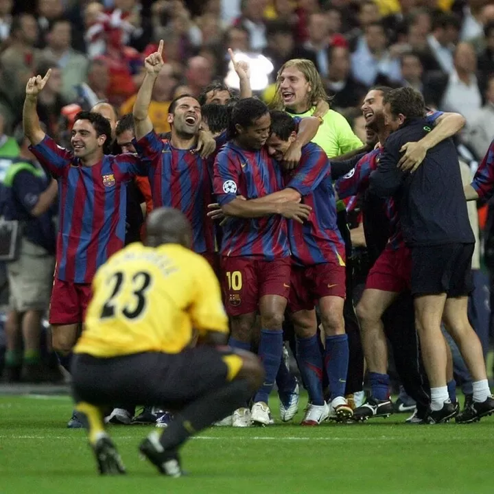 On This Day Barcelona Won 2nd Ucl Title Arsenal Ended 9 Year Trophy Drought All Football