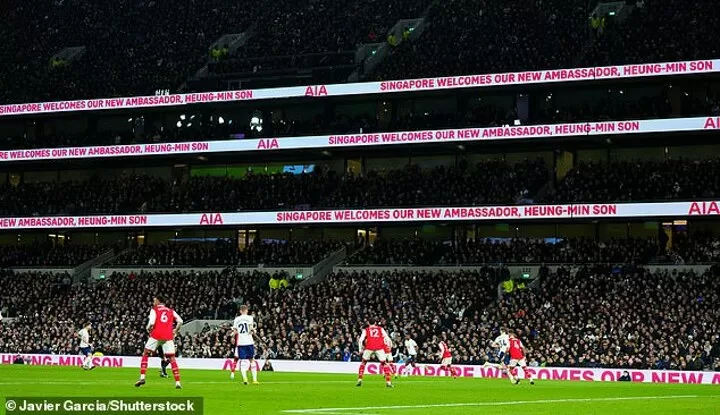 MailOnline finds cocaine use at Tottenham vs Arsenal and Man
