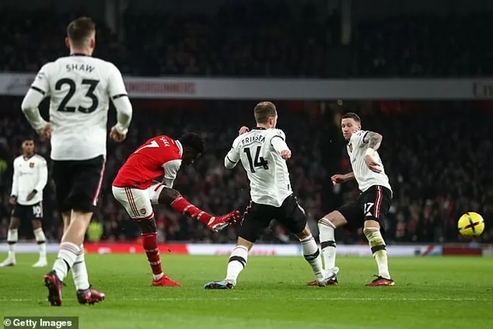 Arsenal vs Manchester United summary: score, Nketiah goals