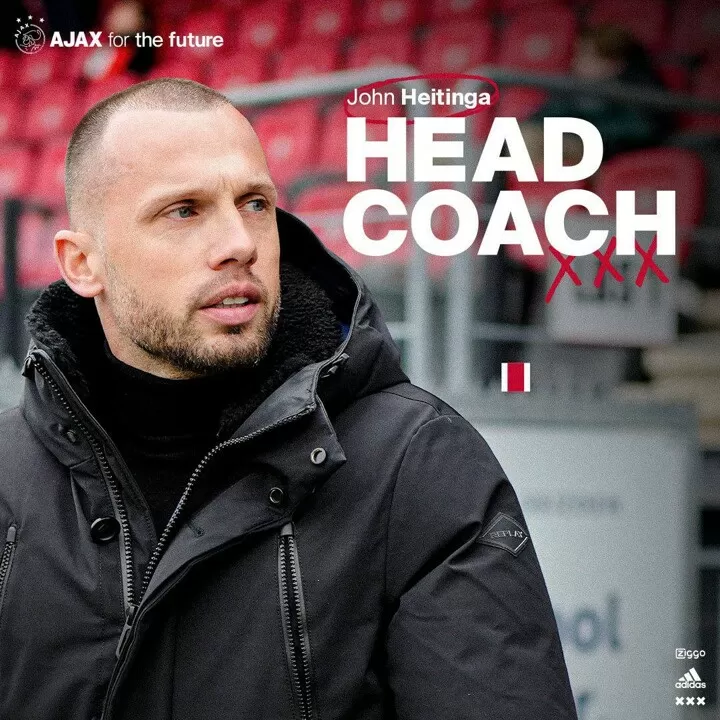 OFFICIAL: Ajax appoint John Heitinga as the club's new head coach| All  Football
