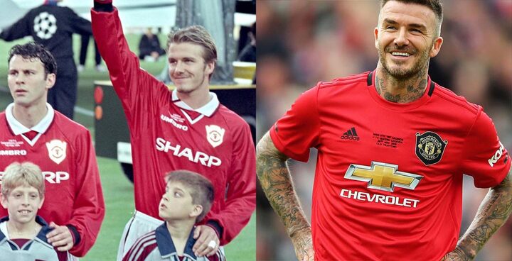 Man Utd legends wore replica version of Adidas 19 20 kit in treble