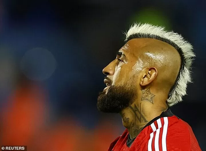 Hot-head Arturo Vidal risks being THROWN OUT of Brazilian club Flamengo and  is handed a pay-cut