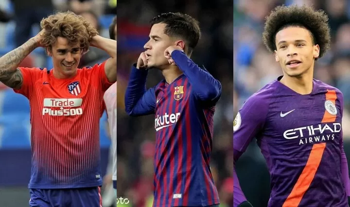 Transfer Talks Griezmann On Ice Coutinho Wants Utd Move Sane