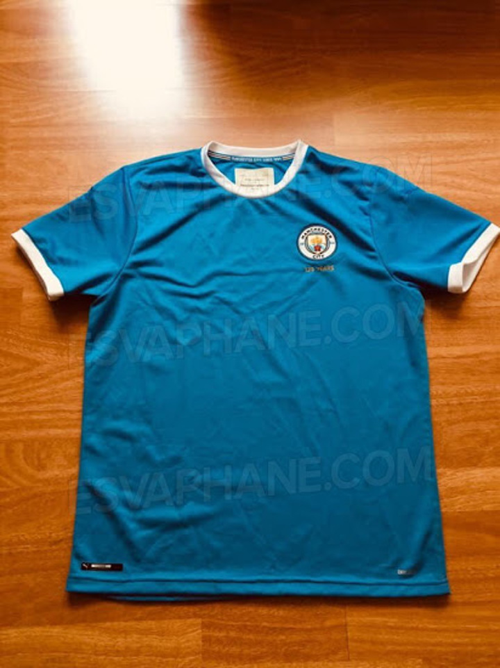 Classic look in sky blue & white - Man City 125th anniversary leaked| All Football