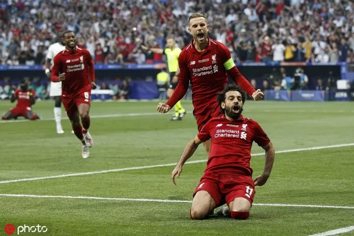 Champions Of Europe Salah Origi Down Spurs 2 0 To Deliver Ucl