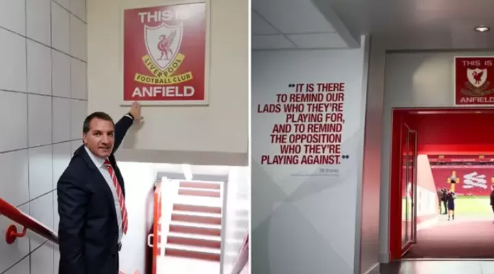 The story behind Liverpool's 'This is Anfield' tunnel sign| All Football