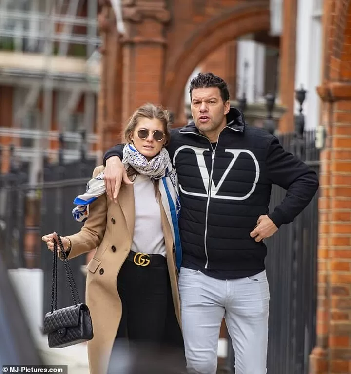 Michael Ballack in love again as he kisses 21 year old girlfriend| All  Football