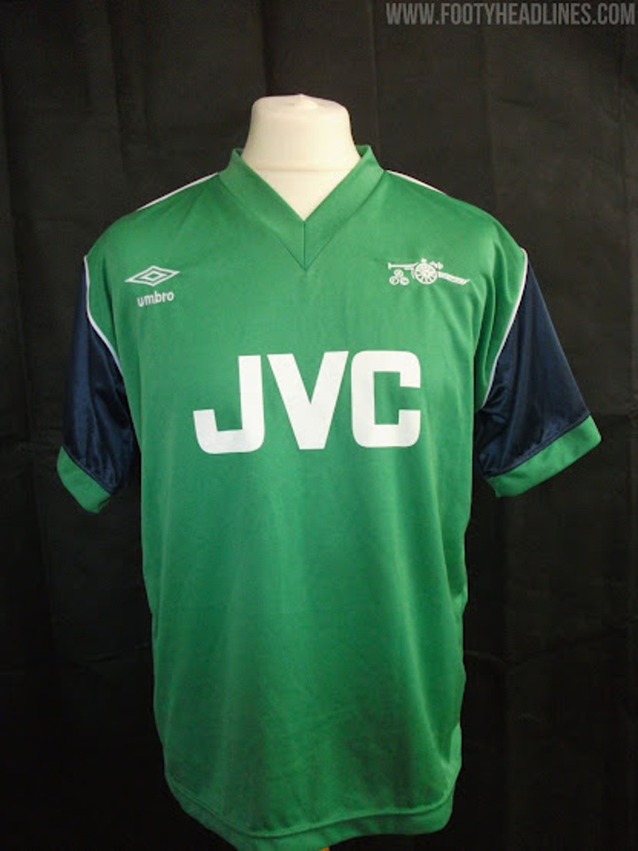 Arsenal green away kit 1982 clearance