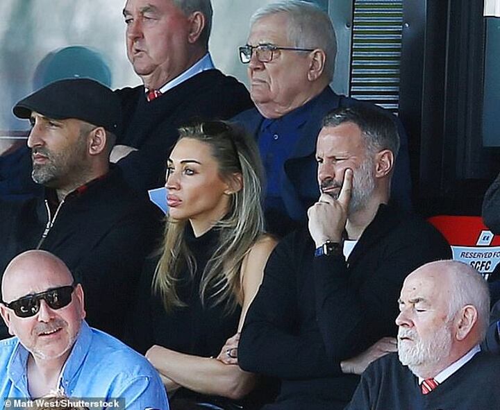 Ryan Giggs makes rare public appearance as he watches Salford City