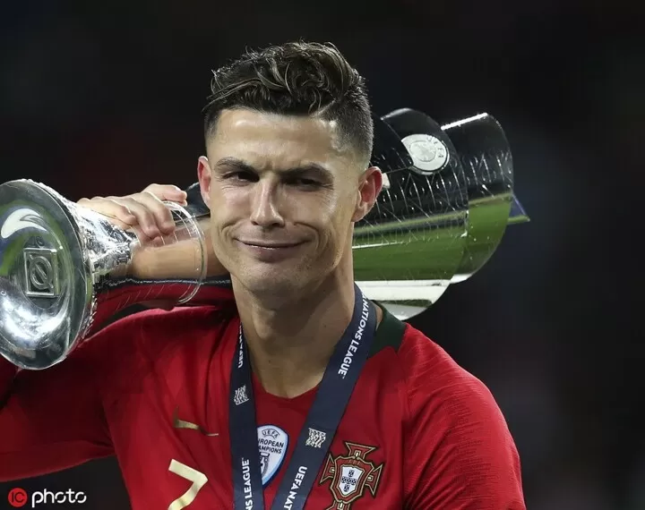 Another One Ronaldo Collects His 31st Trophy After Portugal S Unl Success All Football
