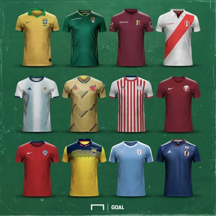 2019 Copa America kit overview: ALL 