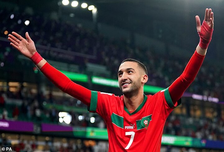 Hakim Ziyech the Netherlands Vogue to his Morocco's - star Dutch