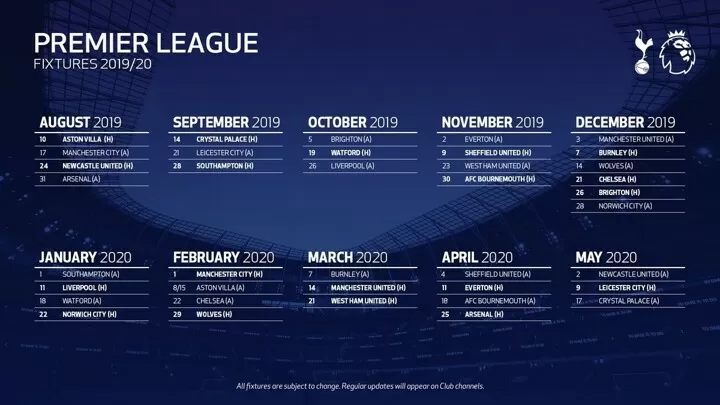 Epl fixtures store channels