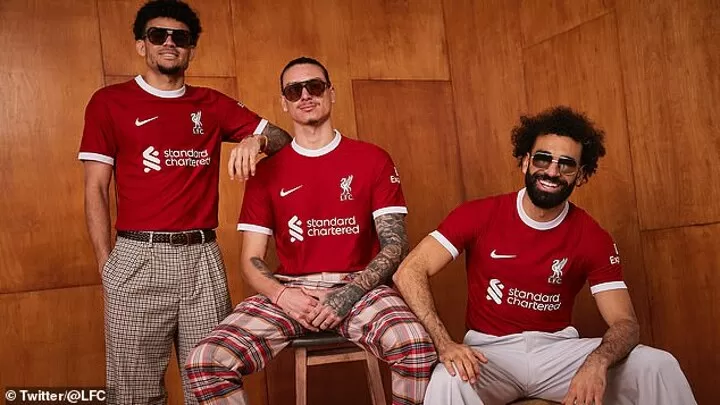 Liverpool shop 1973 shirt
