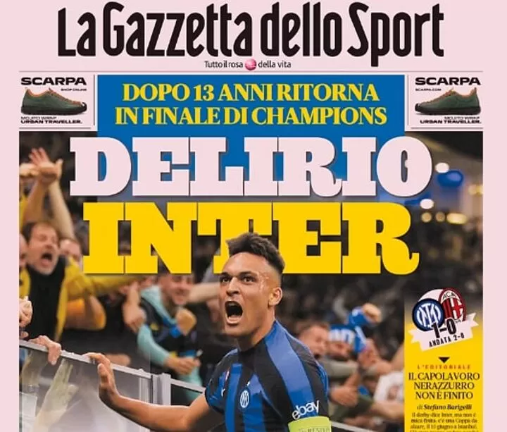 Gazzetta Dello Sport 21 Septembre 2007 - Chabal, Inzaghi, Milan, Mourinho