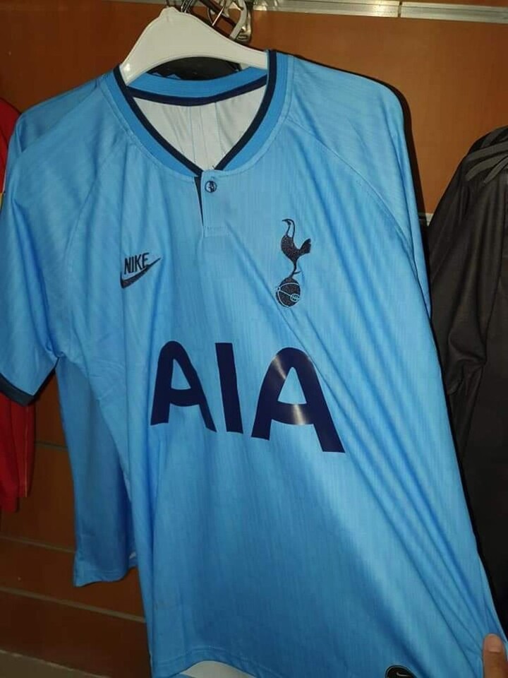 Fans divided as Spurs unveil 'concept' third kit with Nike logo in  throwback to Hoddle and Sheringham sky blue shirts – The Sun