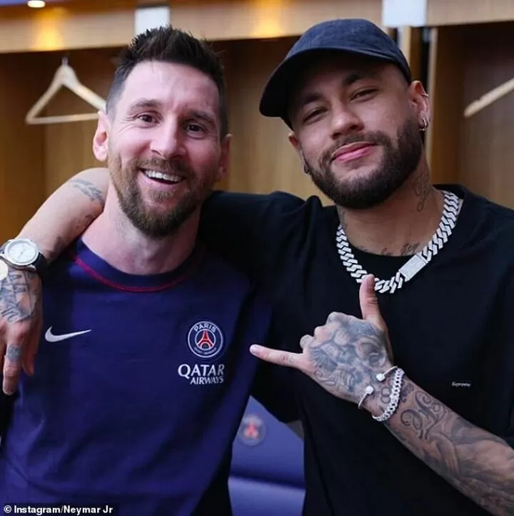 Image Lionel Messi image beautiful image beautiful image beautiful - Lionel Messi pays tribute to 'beautiful person' Neymar after PSG ...