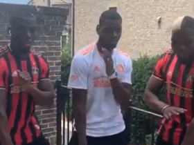 Paul Pogba's full-blown 'Pog Bance' sighting in Atlanta today