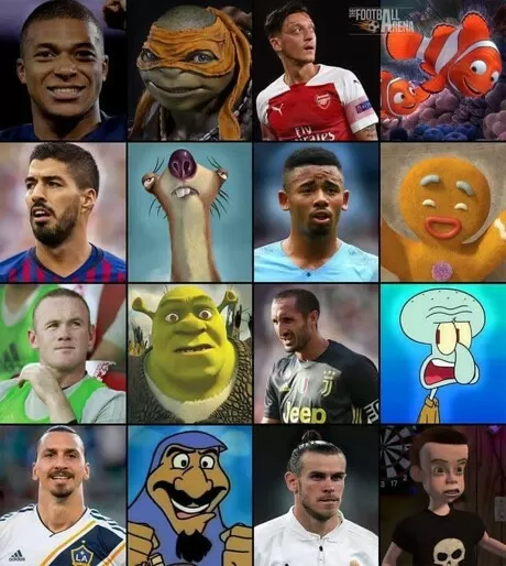 Can You Tell Football Stars From Their Look Alikes Only Top Fans Can Score 100 All Football