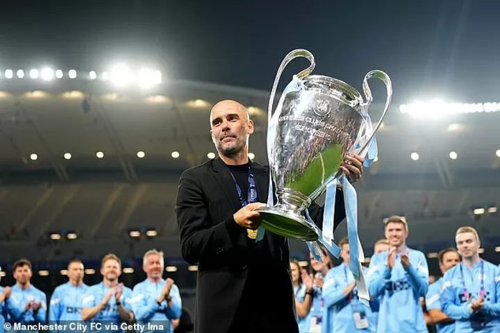 Guardiola claims the UCL is 'f****** difficult to win' after Treble glory|  All Football