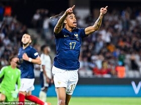 France 2-1 Italy: Lyon's Bradley Barcola nets winner to kick-off their U21 Euros