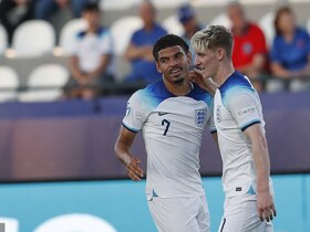 England U21 2-0 Israel U21: Anthony Gordon & Emile Smith Rowe secure progress