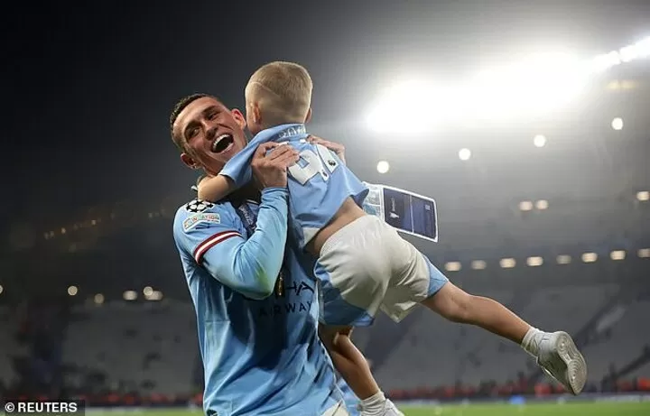 Phil Foden’s four-year-old son Ronnie gains 2.1 MILLION Instagram