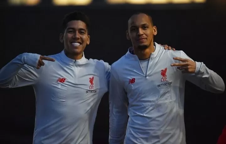 Fabinho I See Firmino From Time To Time On The Side Recovering Balls All Football