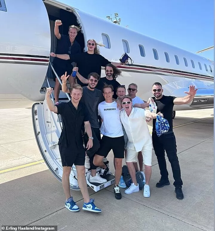 Manchester City's Erling Haaland touches down in Ibiza for a post-season  holiday| All Football