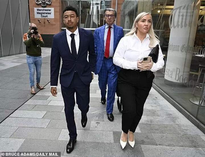 Ex-Manchester United star Jesse Lingard is banned from driving for six months and fined £900 after giving police the name of a 'fake driver' when his Range Rover was caught on a