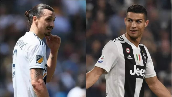 Ibrahimovic Forgets His Ronaldo Nightmare Only After Hearing He Is