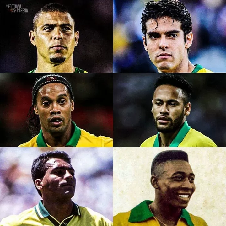 Brazilian football legends on sale