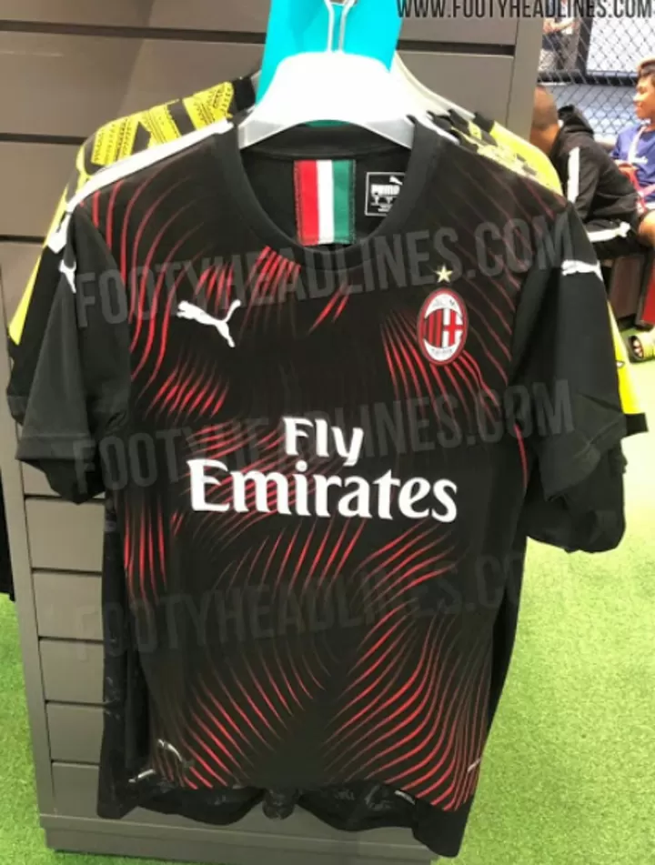 AC Milan 2019/20 Third Soccer Jersey