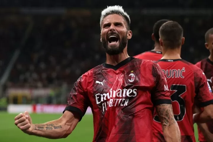 Milan vence Torino com gol de Giroud e respira após série negativa