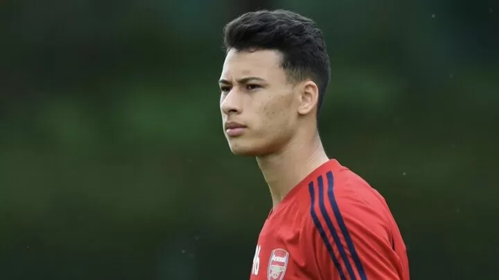 Arsenal Fans Drool Over Special Martinelli After He Cores Routine Training Goal All Football
