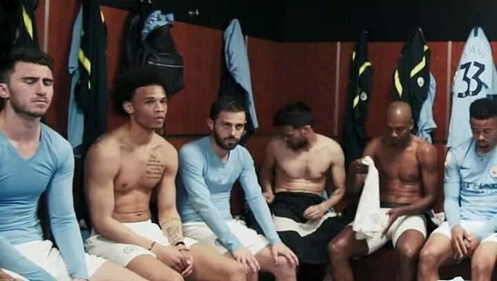 Inside Pep S Old Trafford Dressing Room Speech That Guided Man City To The Title All Football