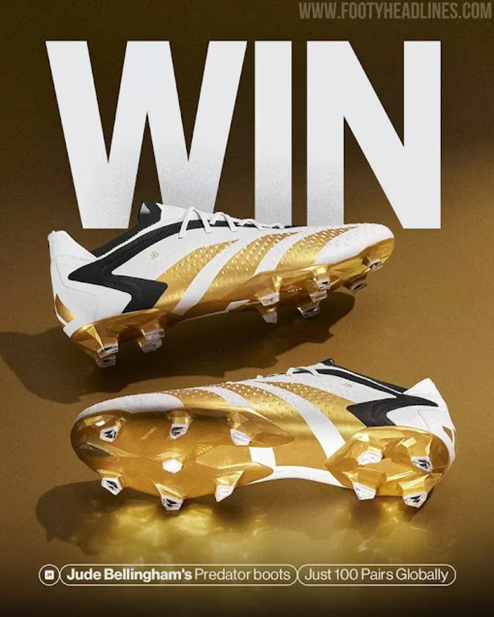 Gold on sale predator boots