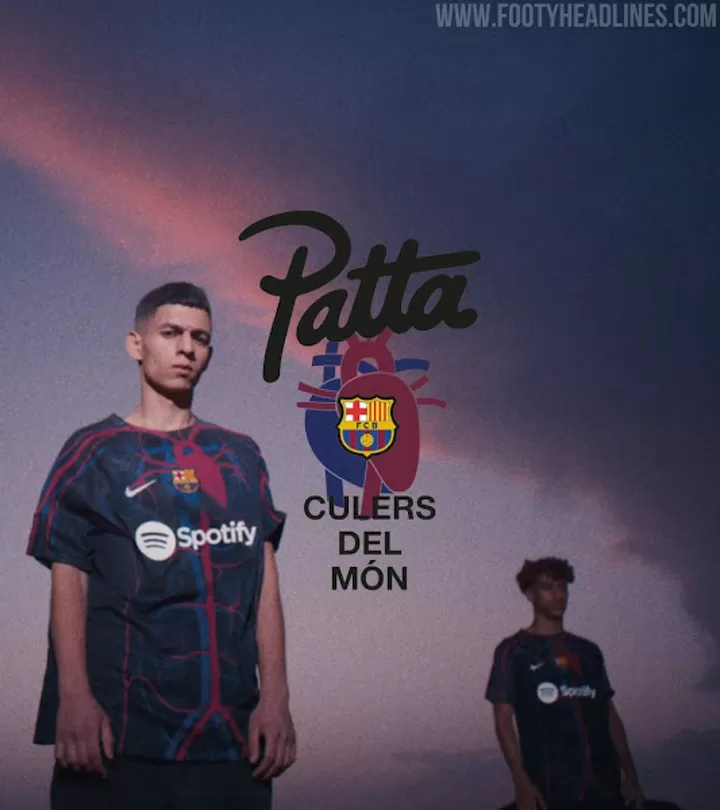 Nike FC Barcelona Patta コラボユニフォーム　XL FC BARCELONA Pre-Match Shirt Nike X Patta Limited Edition