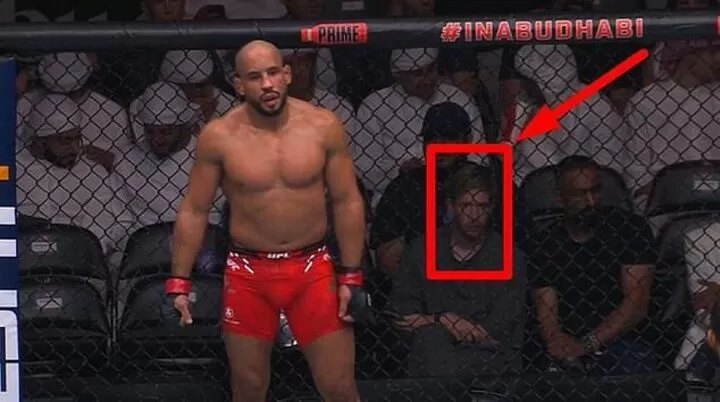 Kevin De Bruyne swaps the Etihad for the Octagon as he sits front